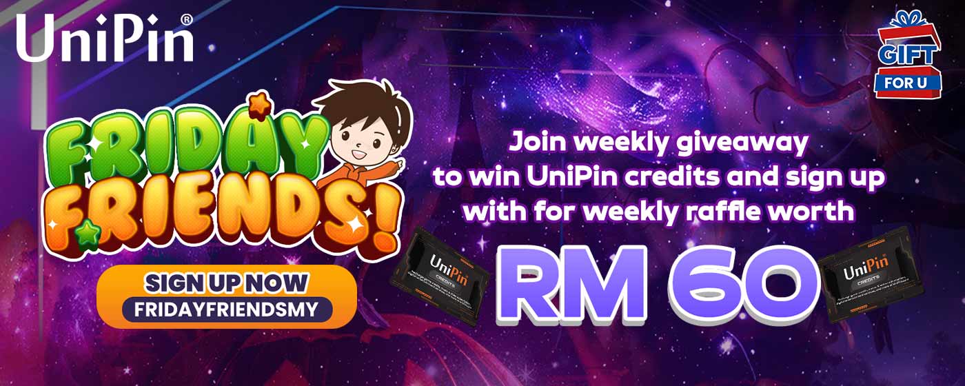 Welcome to Friday Friends! Enjoy the Giveaway Every Friday (MY)